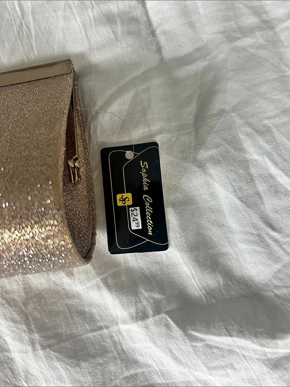 Glittered Clutch NWT